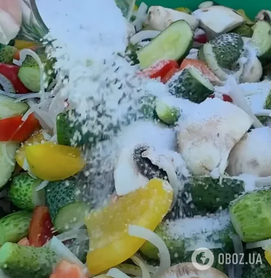 Овочі для страви