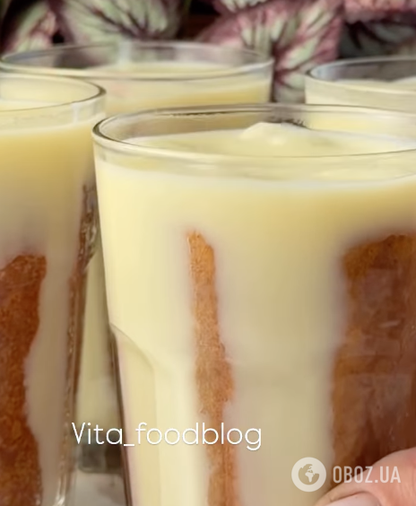 Вкусный десерт из савоярди в стакане с заварным кремом: делимся рецептом