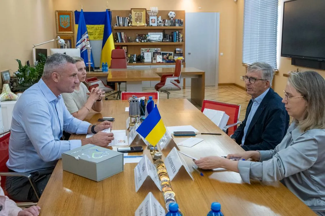 Зустріч з &nbsp;французькими партнерами у київській мерії