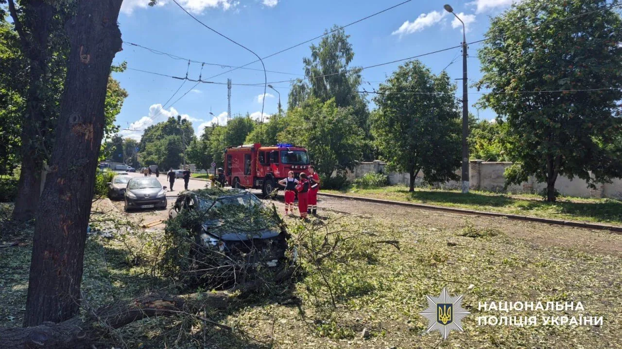 Обстрел Сум ракетами КАБ