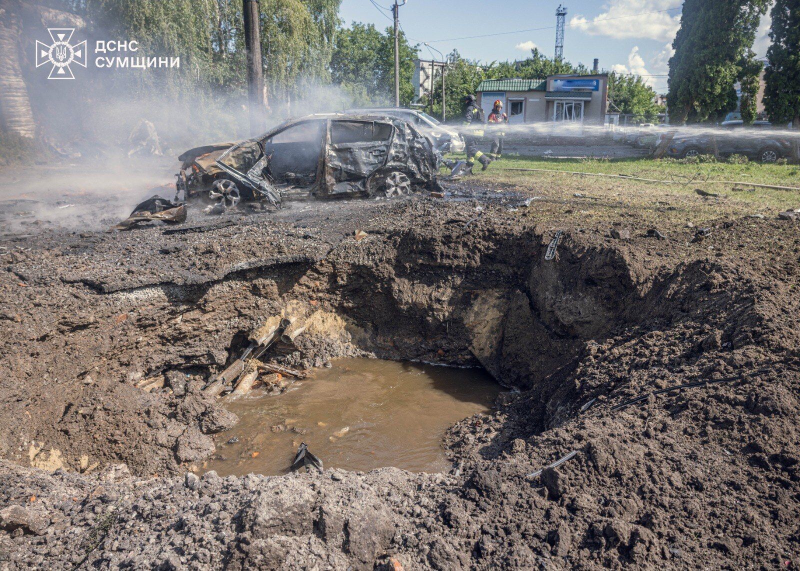 Наслідки атаки по Сумах