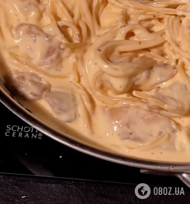 Вкусная паста с мясом и сырным соусом: рецепт сытного блюда для обеда и ужина