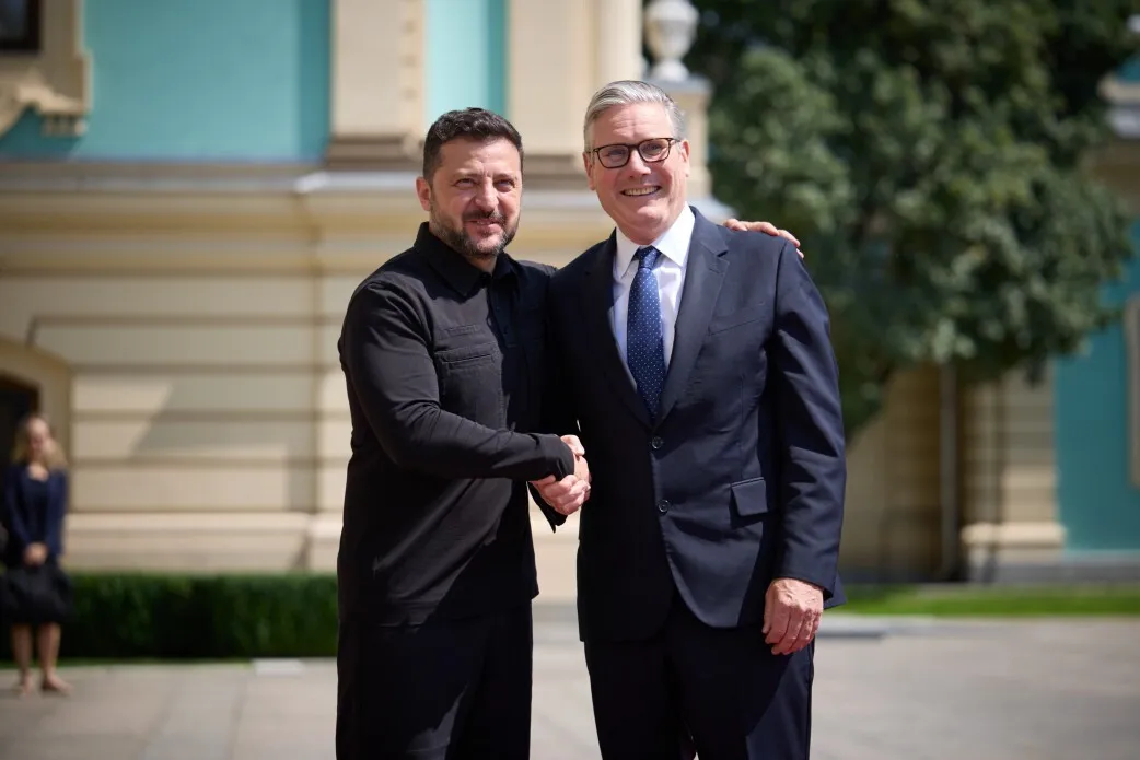 Владимир Зеленский и Кир Стармер