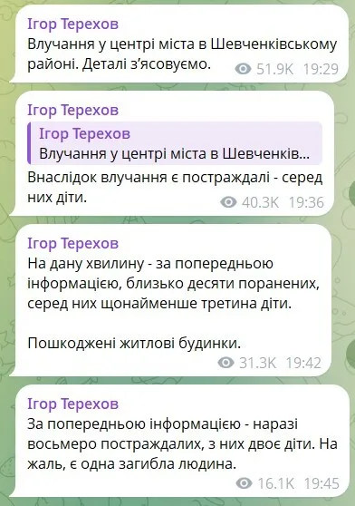 Харківський міський голова Ігор Терехов