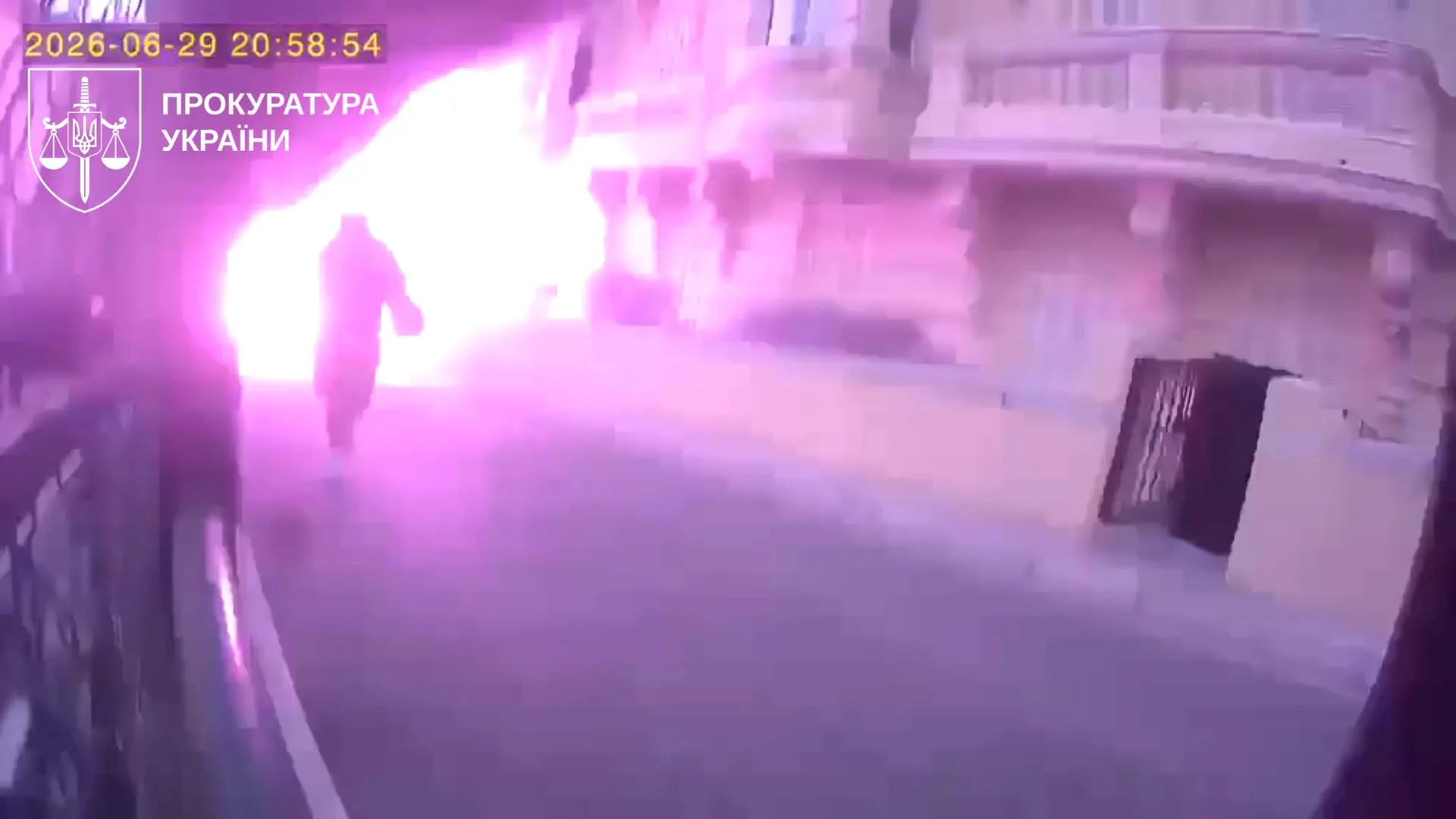 Кадры из восстановленной записи