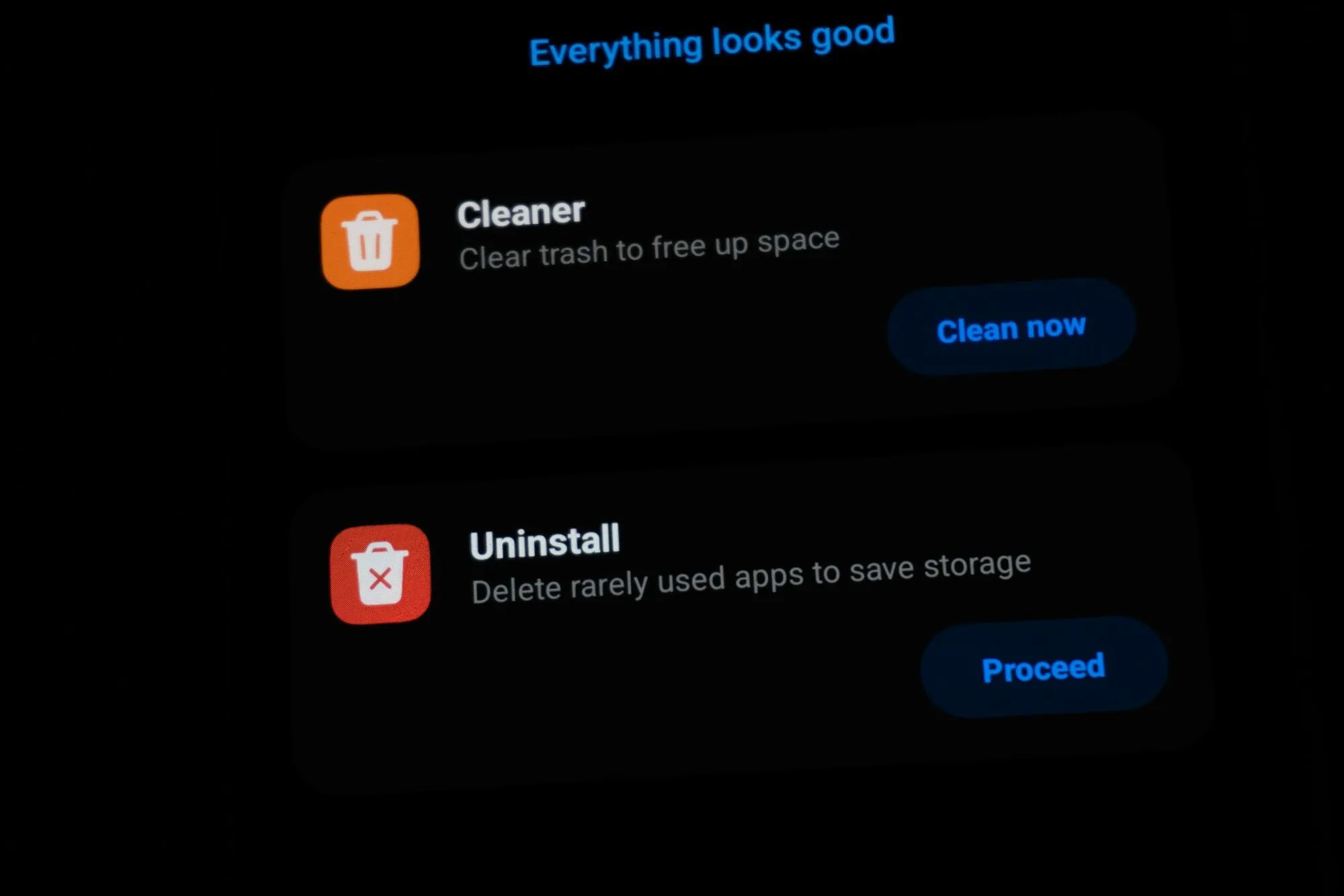 Как очистить память на Android.