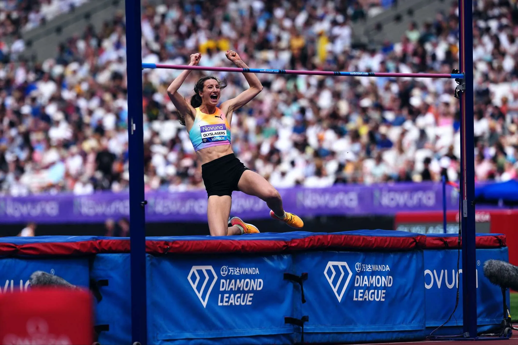 Соревнования выиграла Никола Олислагерс
