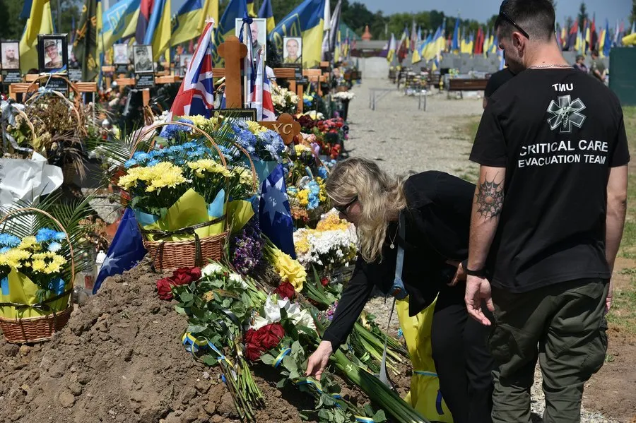Семюель Майкл Педрацціні похований в Україні