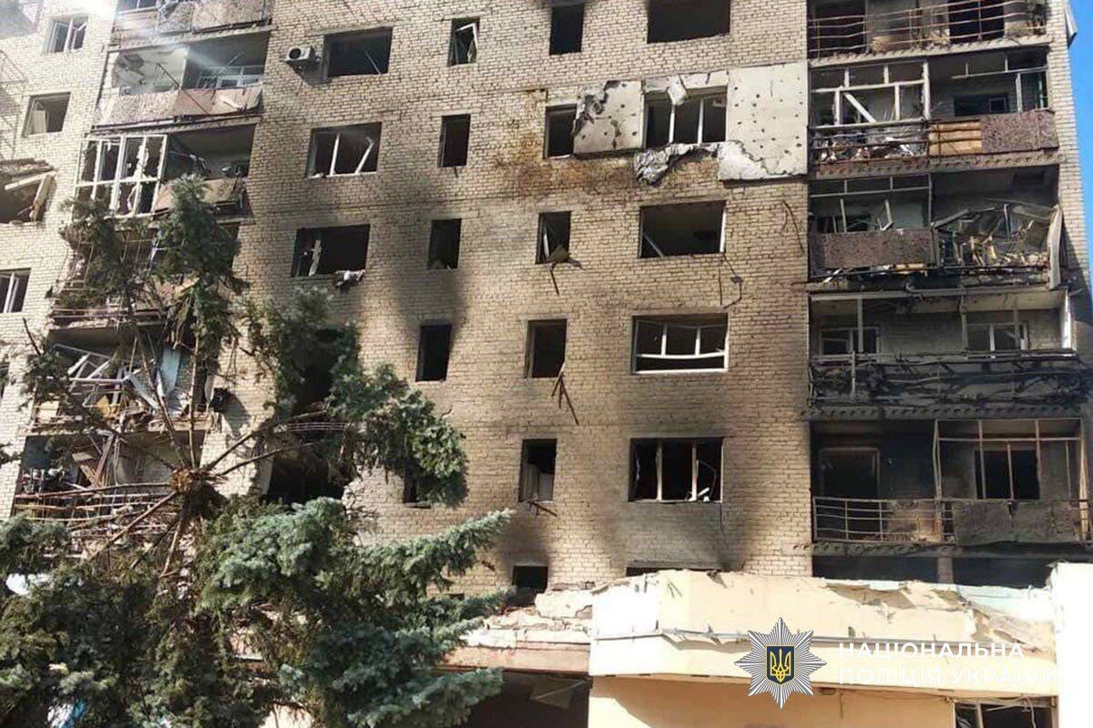 Наслідки російських ударів по Донеччині