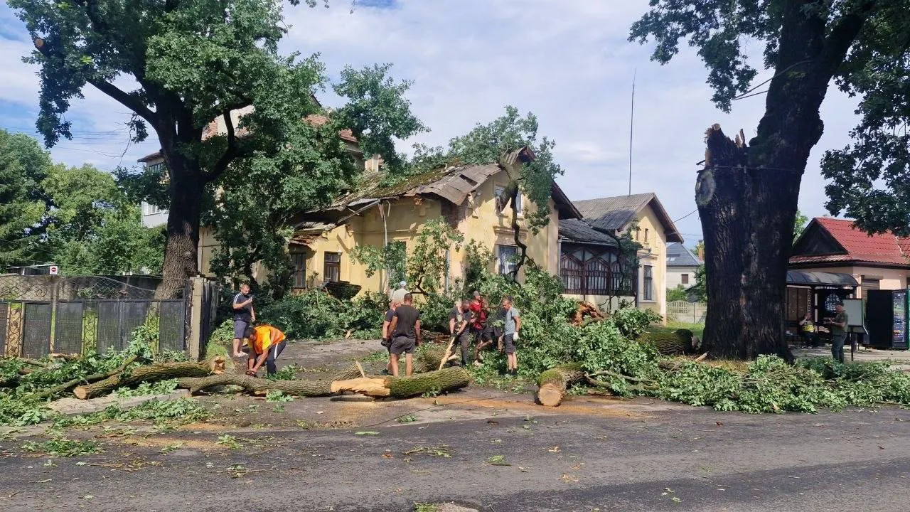 В Прикарпатье был объявлен I уровень опасности (желтый).