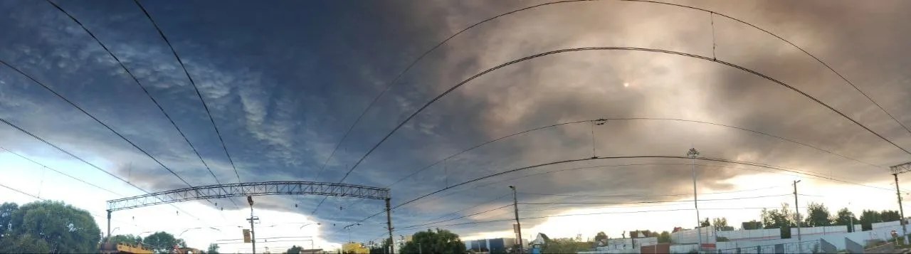 Дым из Электростали погрузил Москву в темноту среди бела дня