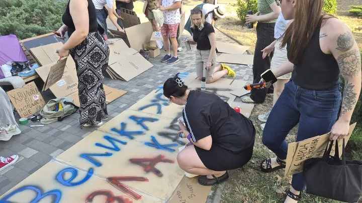 Мітинг в Миколаєві проти відставки Федорова