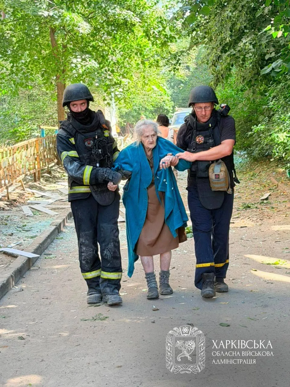 Ворог вдарив по Ізюму