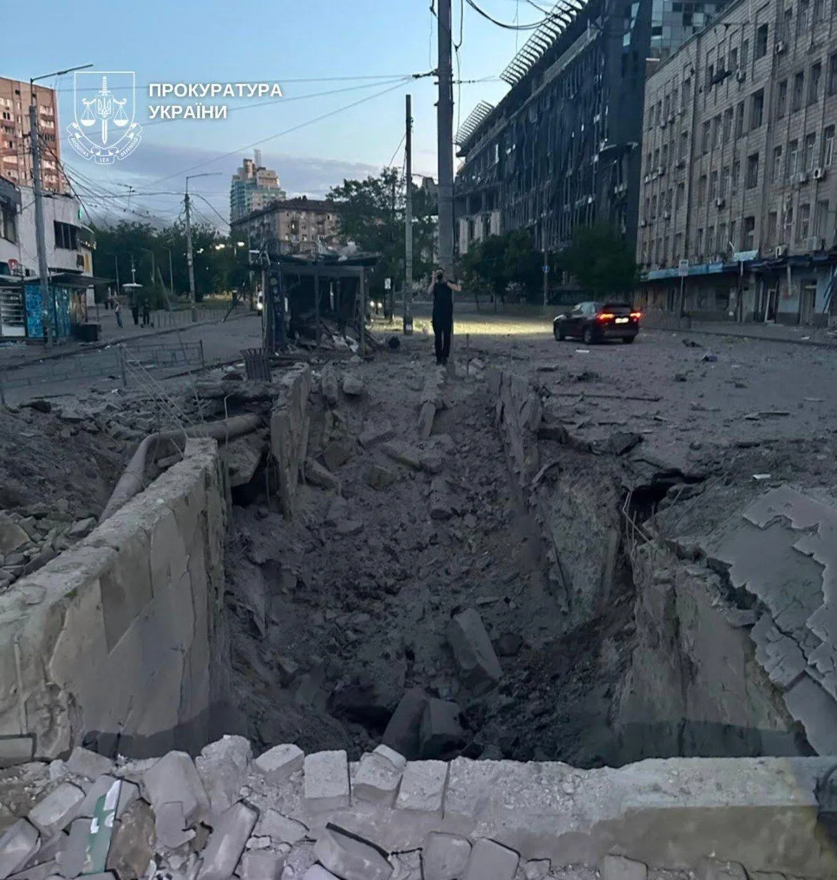 Россия нанесла удар по Киеву баллистикой