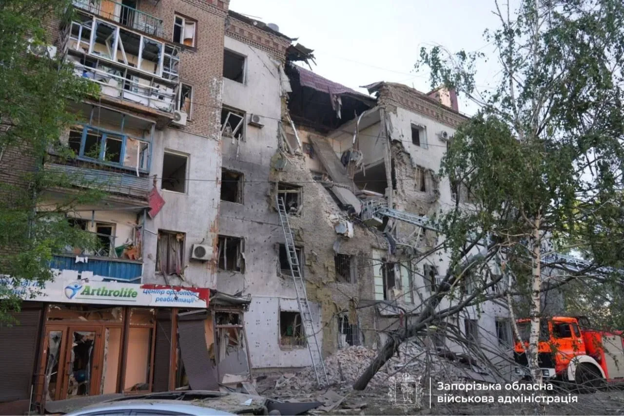 Окупанти атакували Запоріжжя.