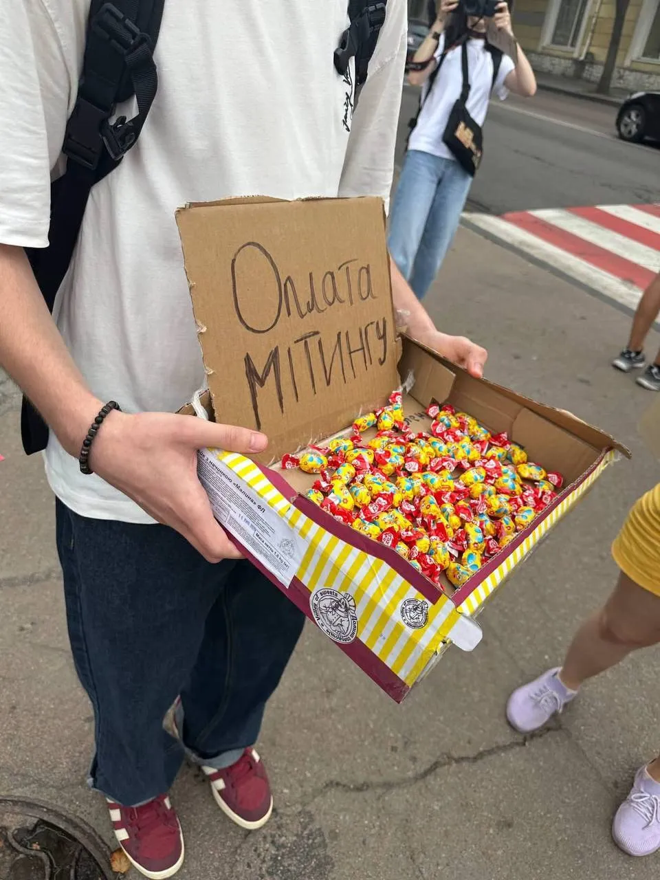 Мітинг в Житомирі на площі Корольова