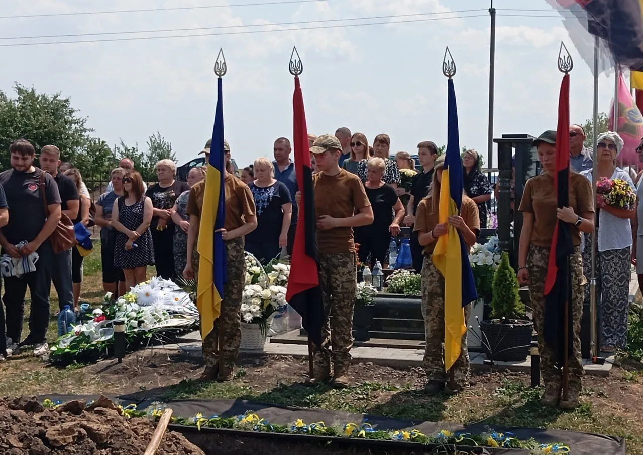 Похорон Євгена Шуліки.