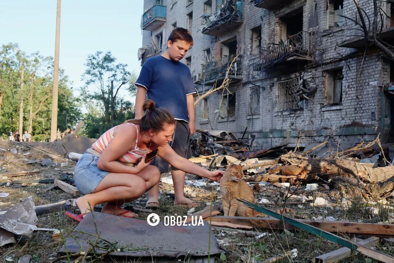 У різних районах фіксуються руйнування