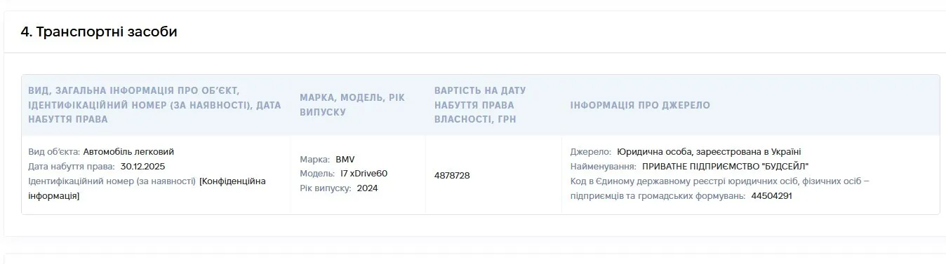 Декларація Сергія Тарути