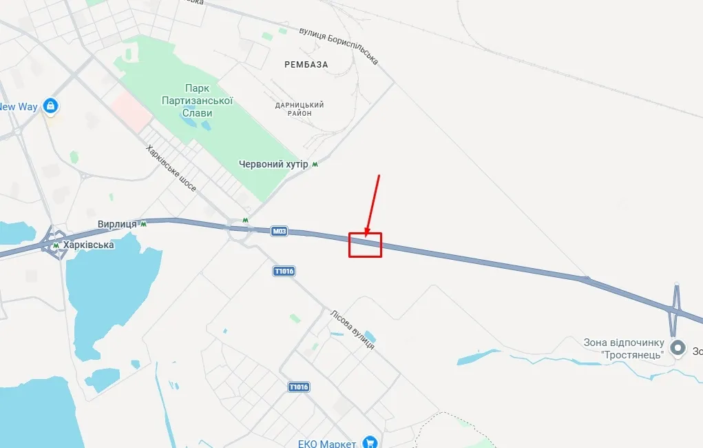 Смертельное ДТП произошло на Бориспольском шоссе.