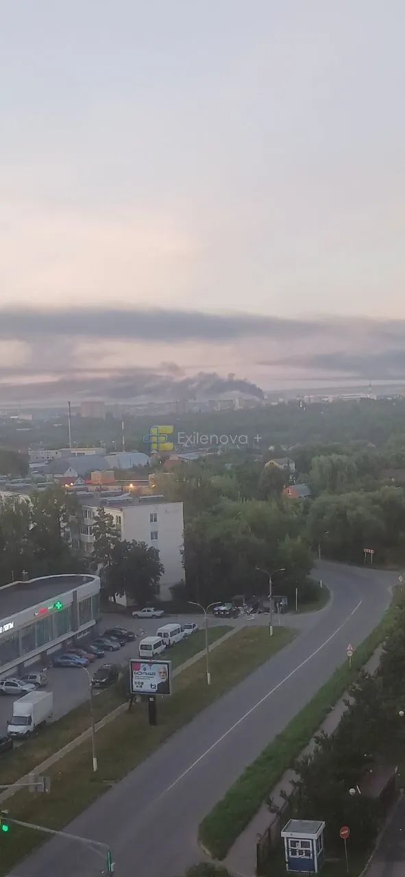 Кадри з Московської області РФ