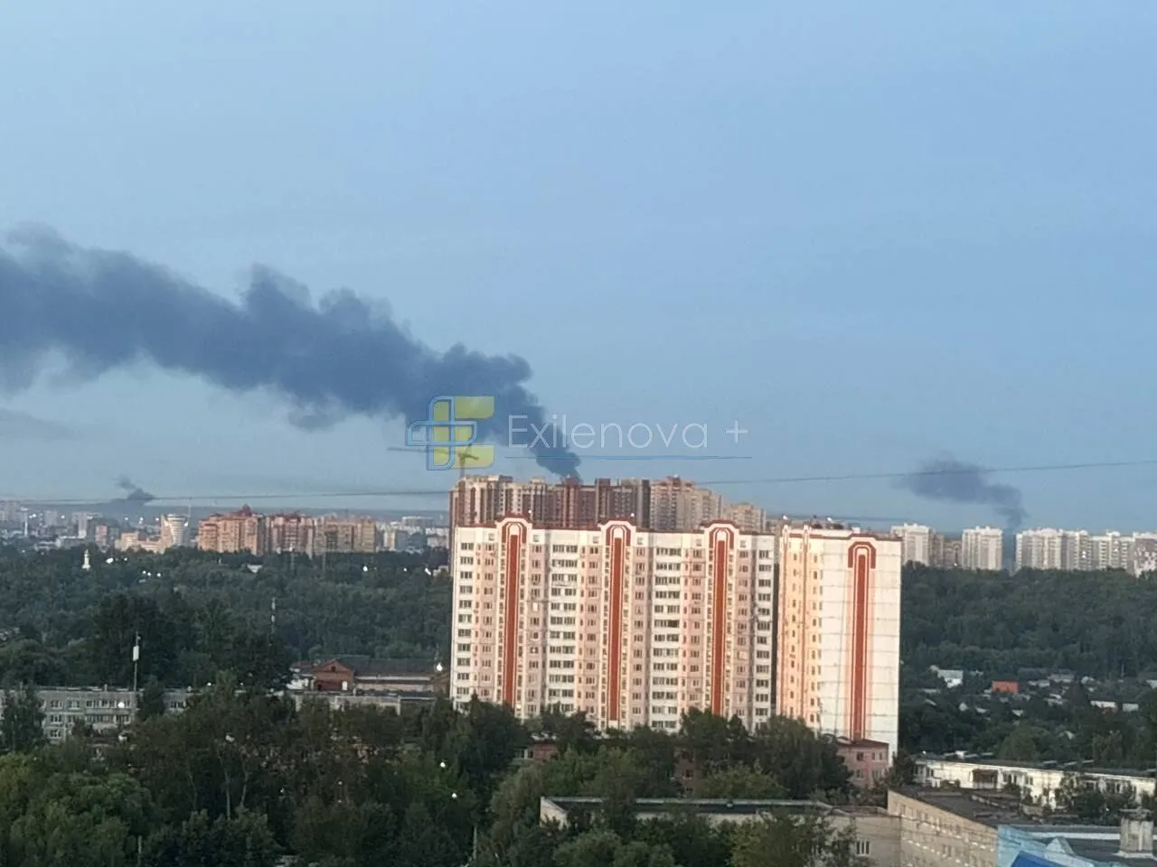 Атака на Московську область РФ