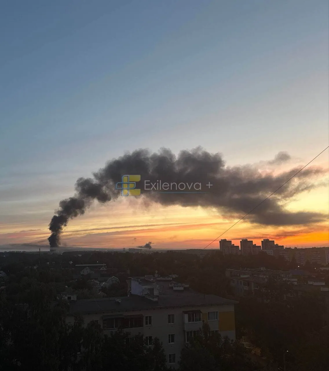 Атака на Московську область РФ