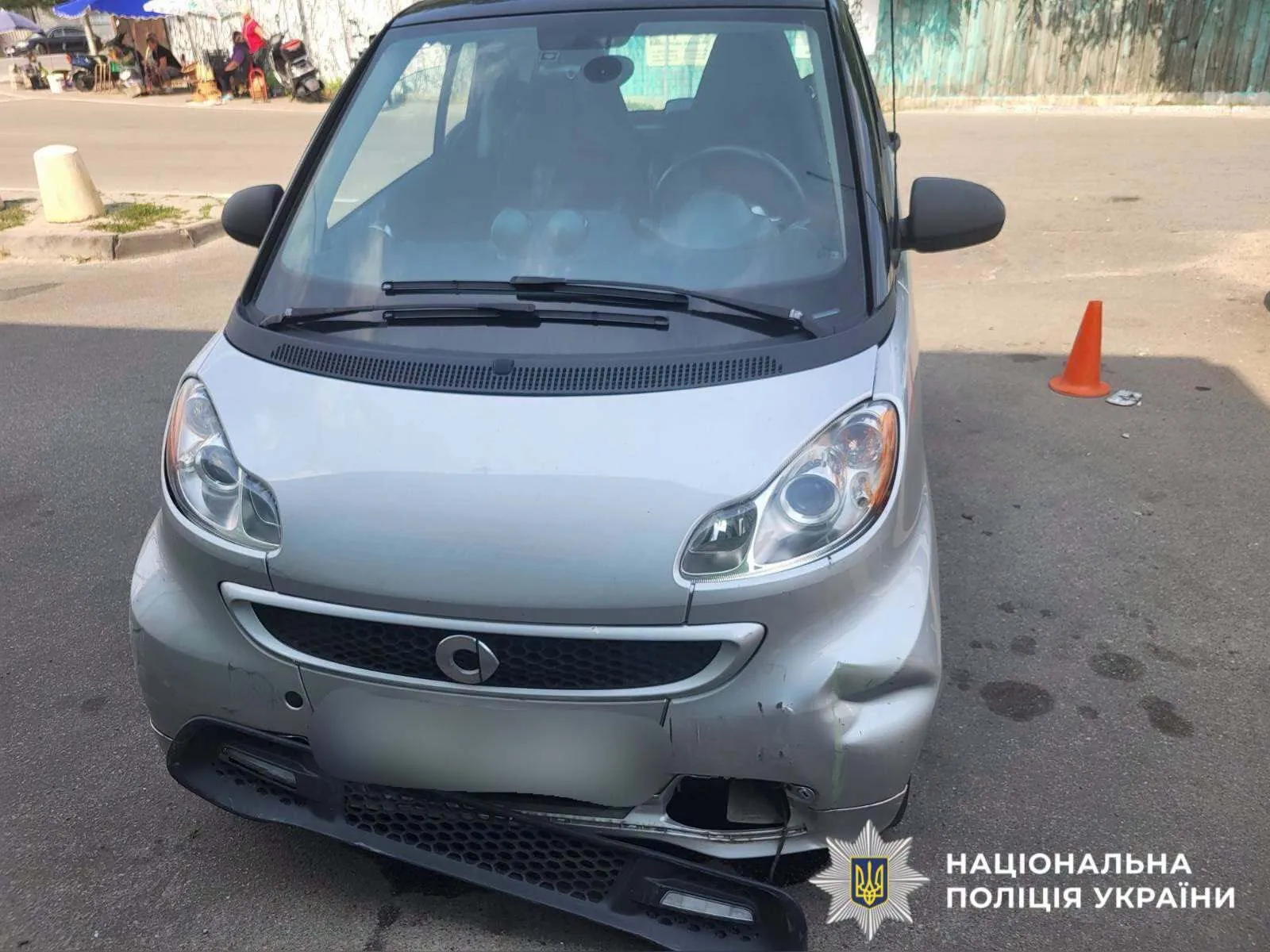 Водійку авто затримали правоохоронці.