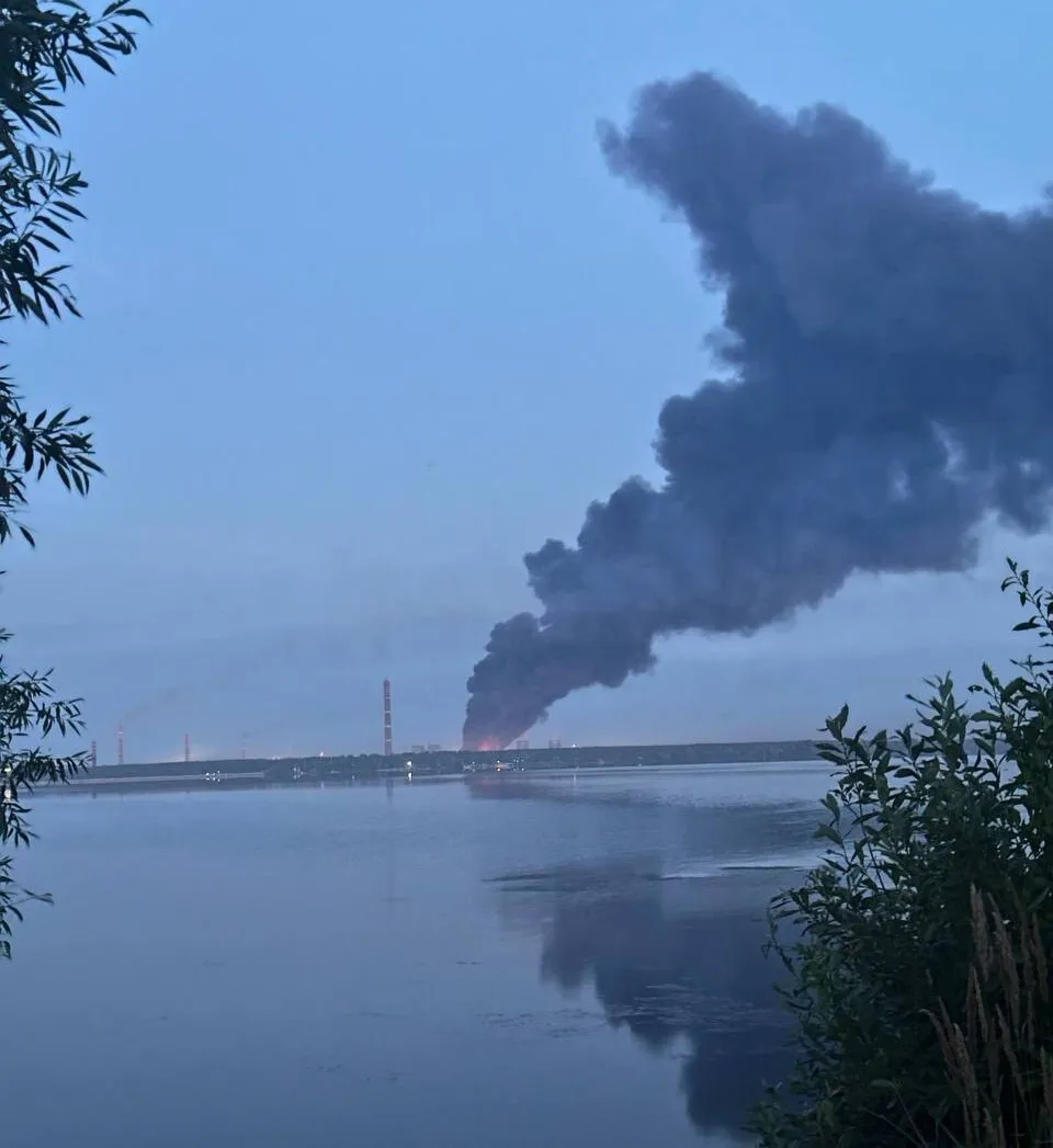 Пожежа в Липецьку