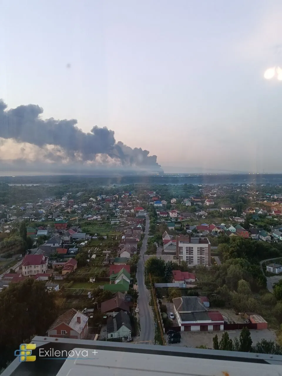 Пожежа в Липецьку