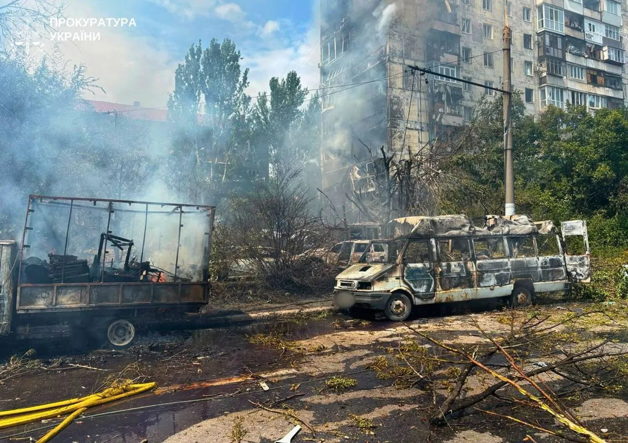 Россия нанесла удар по Запорожью.