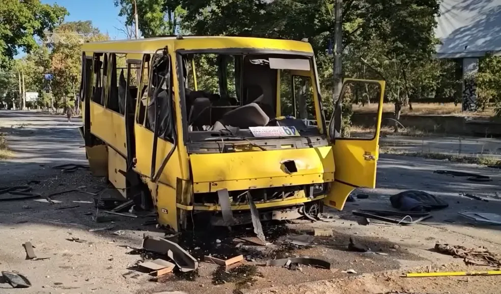 Враг часто атакует общественный транспорт