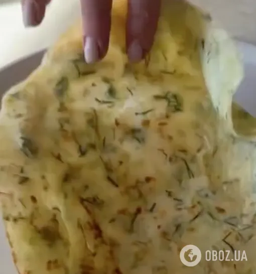 Блины из кабачка