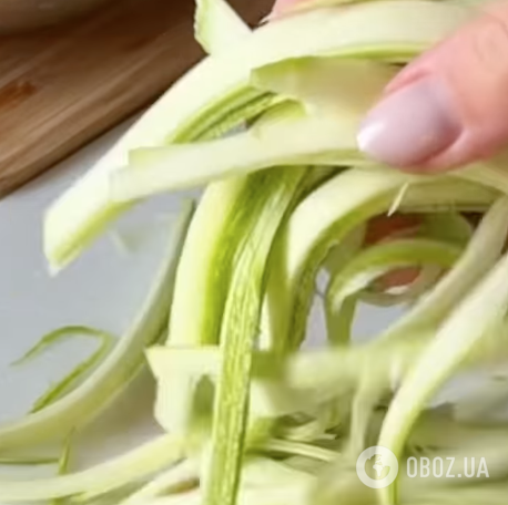 Как приготовить пасту из кабачка