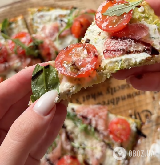 Легкая пицца из кабачка с очень вкусной начинкой: делимся простым рецептом