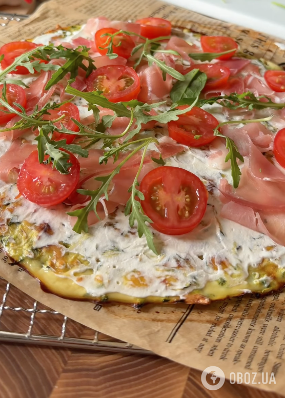 Легкая пицца из кабачка с очень вкусной начинкой: делимся простым рецептом
