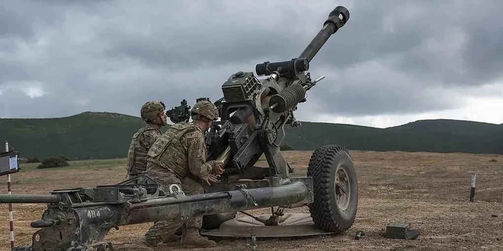 Гаубица L119 BAE Systems в ВСУ.