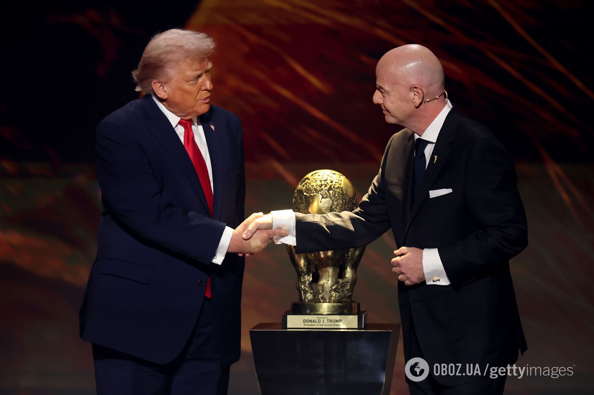 Трамп и Инфантино