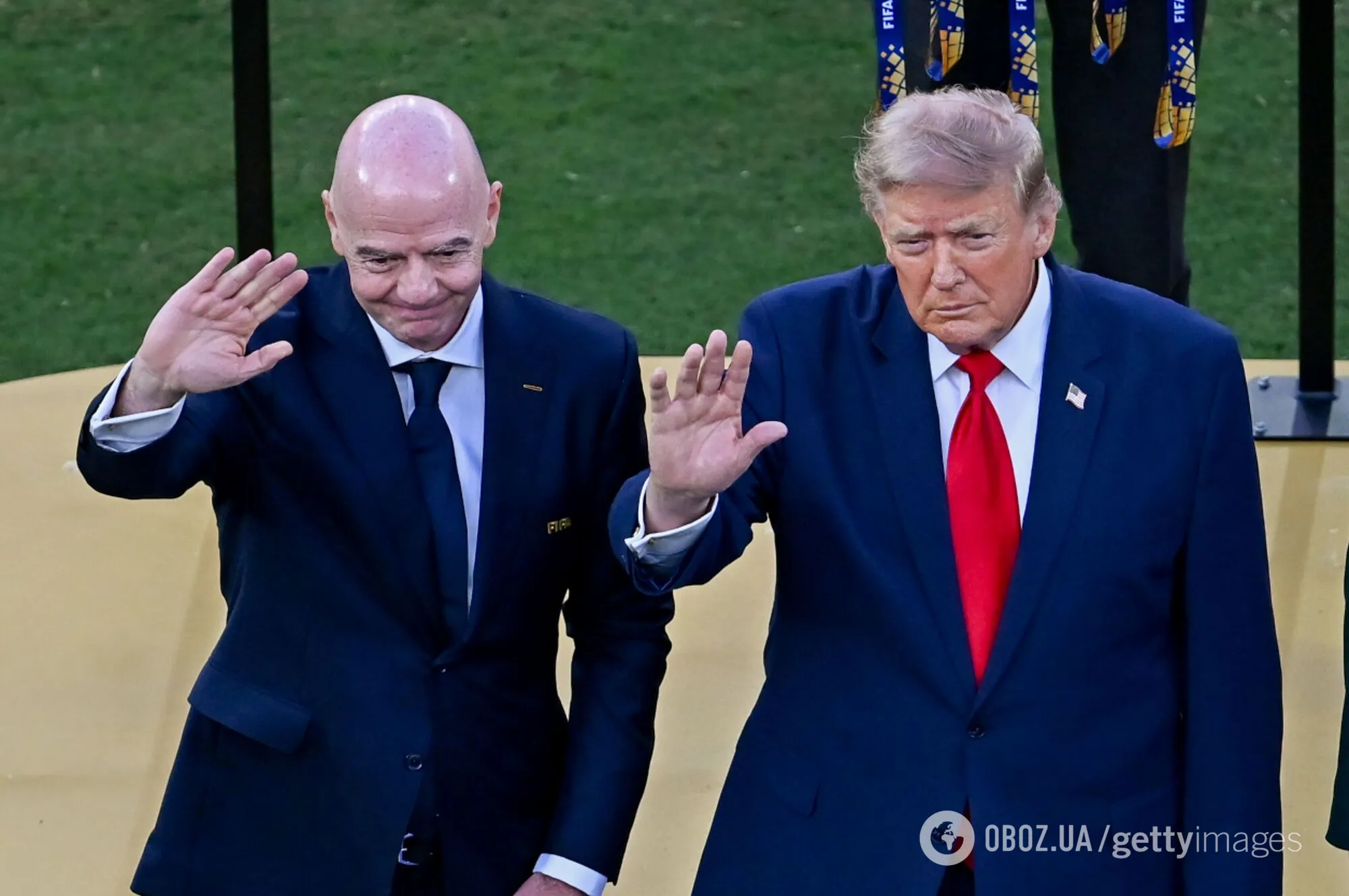 Инфантино и Трамп