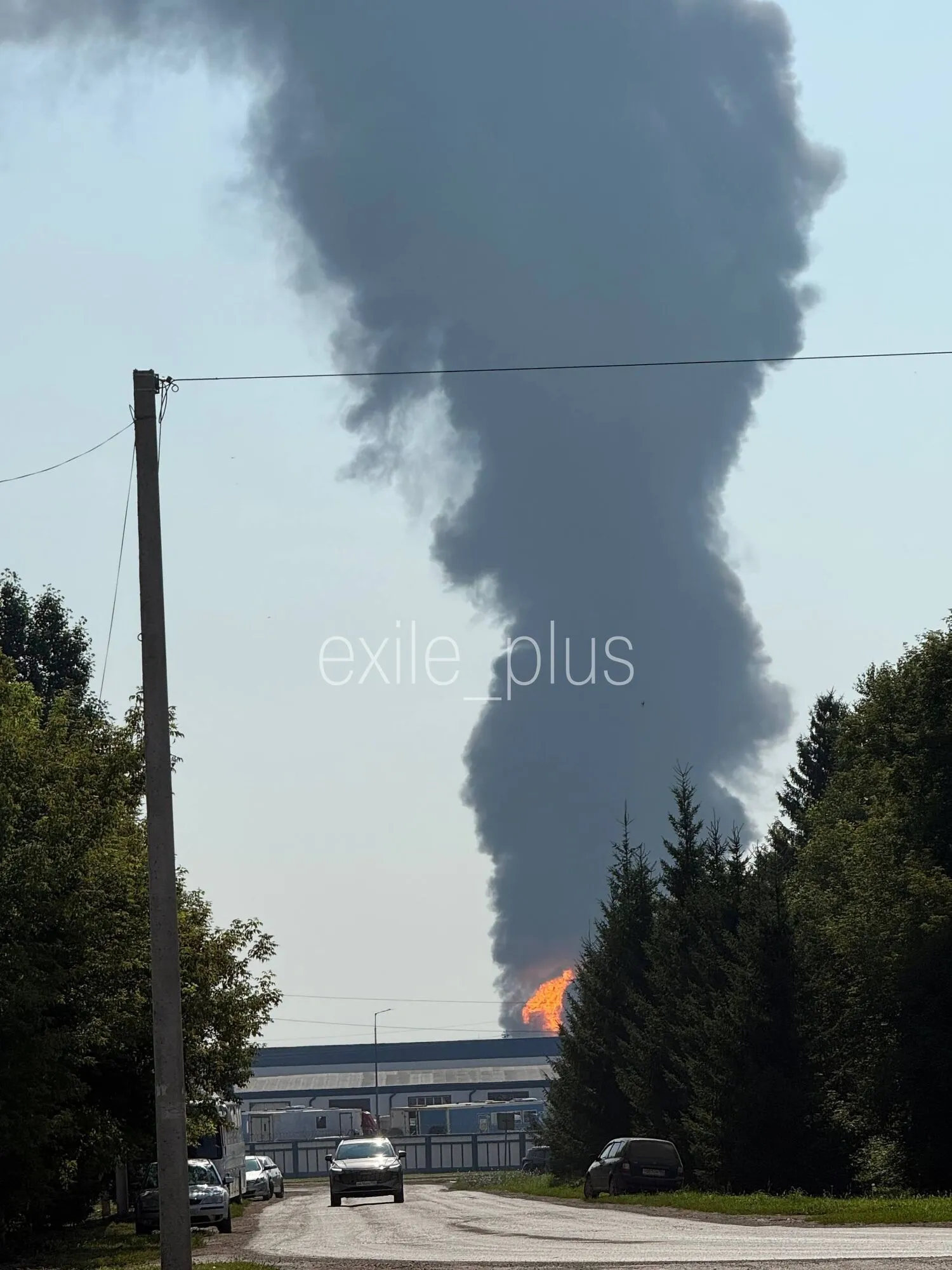 На підприємстві вирує пожежа