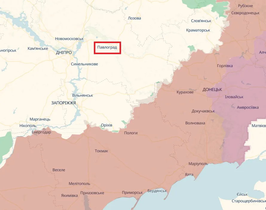 Россияне обстреляли Павлоград