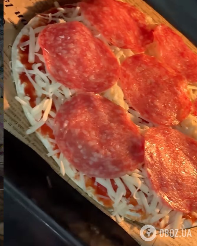 Ленивая и очень вкусная пицца из лаваша для перекуса: готовится 5 минут