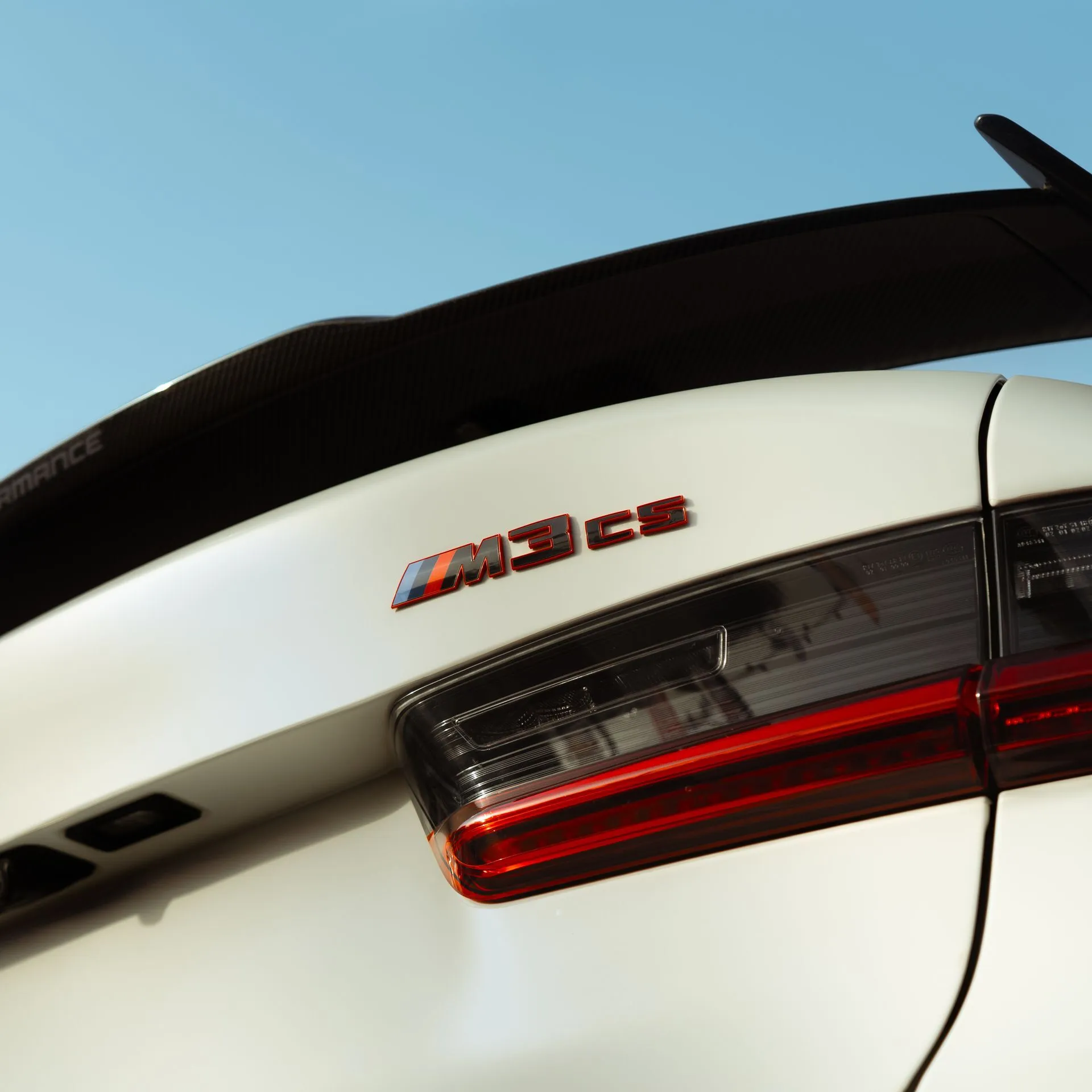 Аббревиатура CS на BMW.