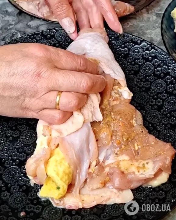 Как из куриного мяса приготовить ветчину