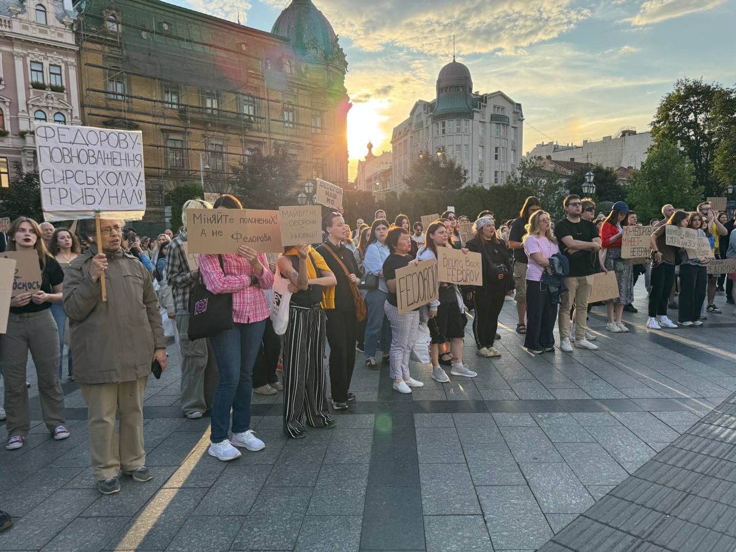 Мітинги за Федорова тривають десятий день поспіль