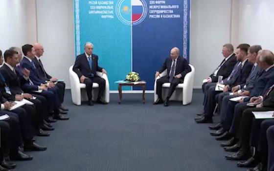 Розмова Токаєва та Путіна.