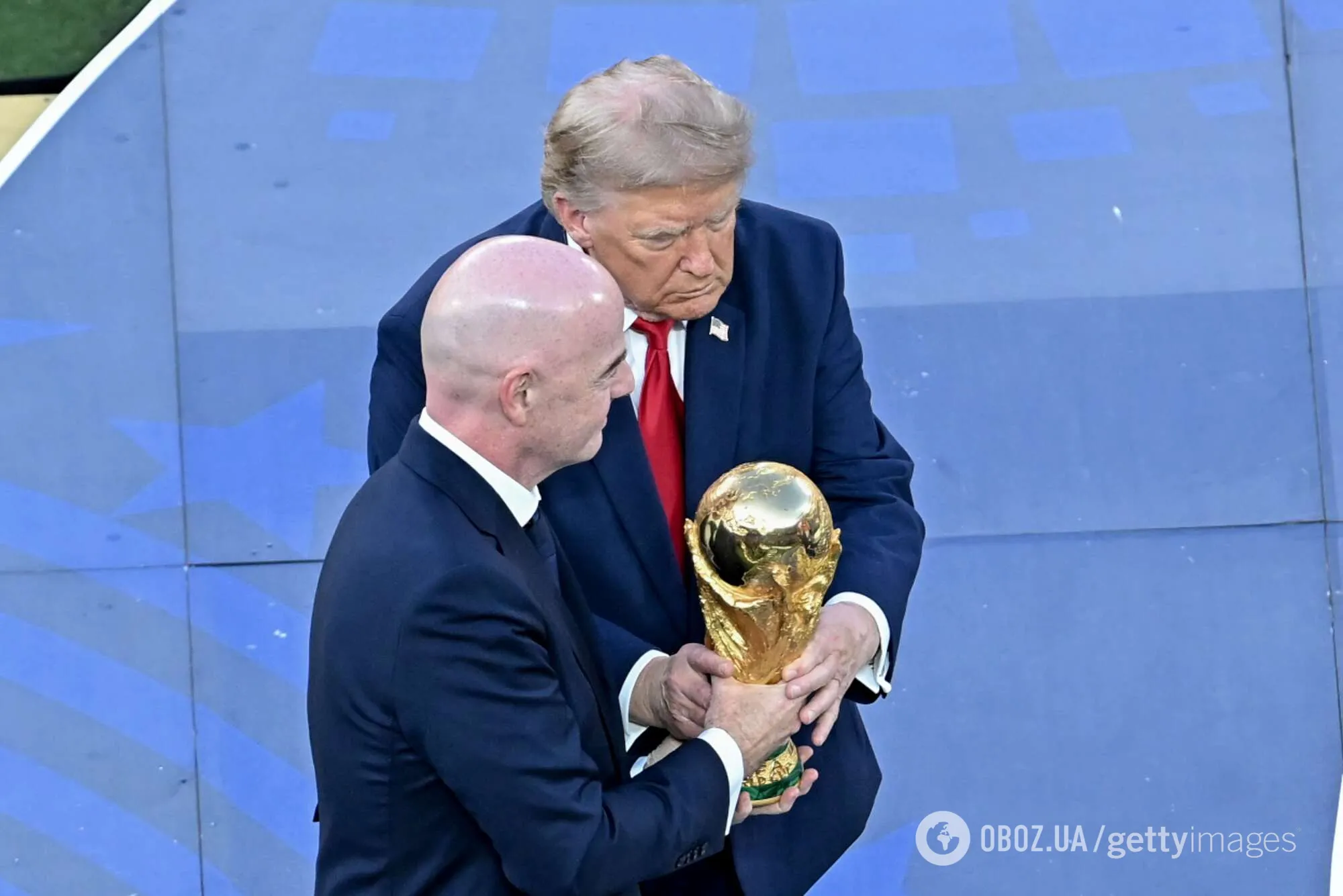 Президент США та президент ФІФА