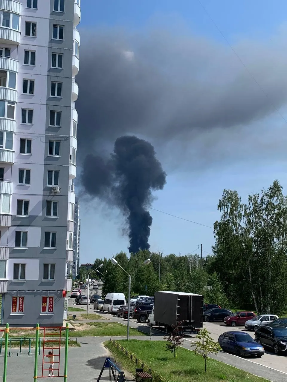 В российской Тюмени атакован НПЗ