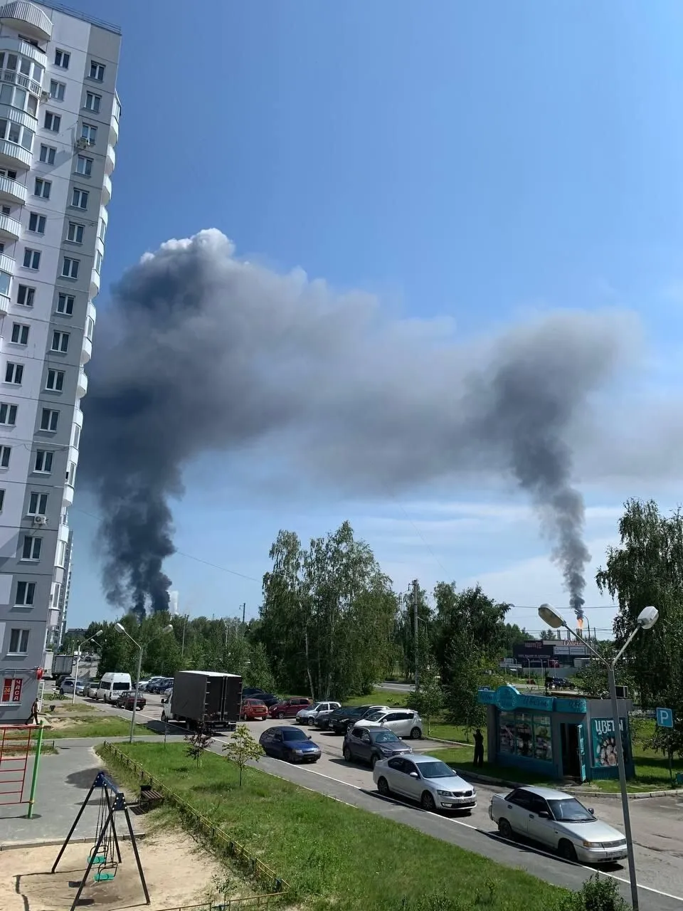 В российской Тюмени атакован НПЗ