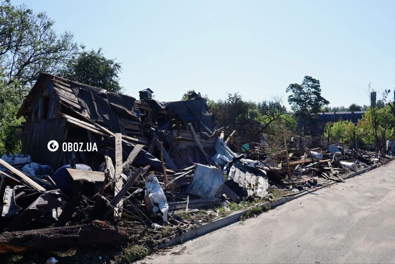 В результате обстрела повреждено большое количество домов.